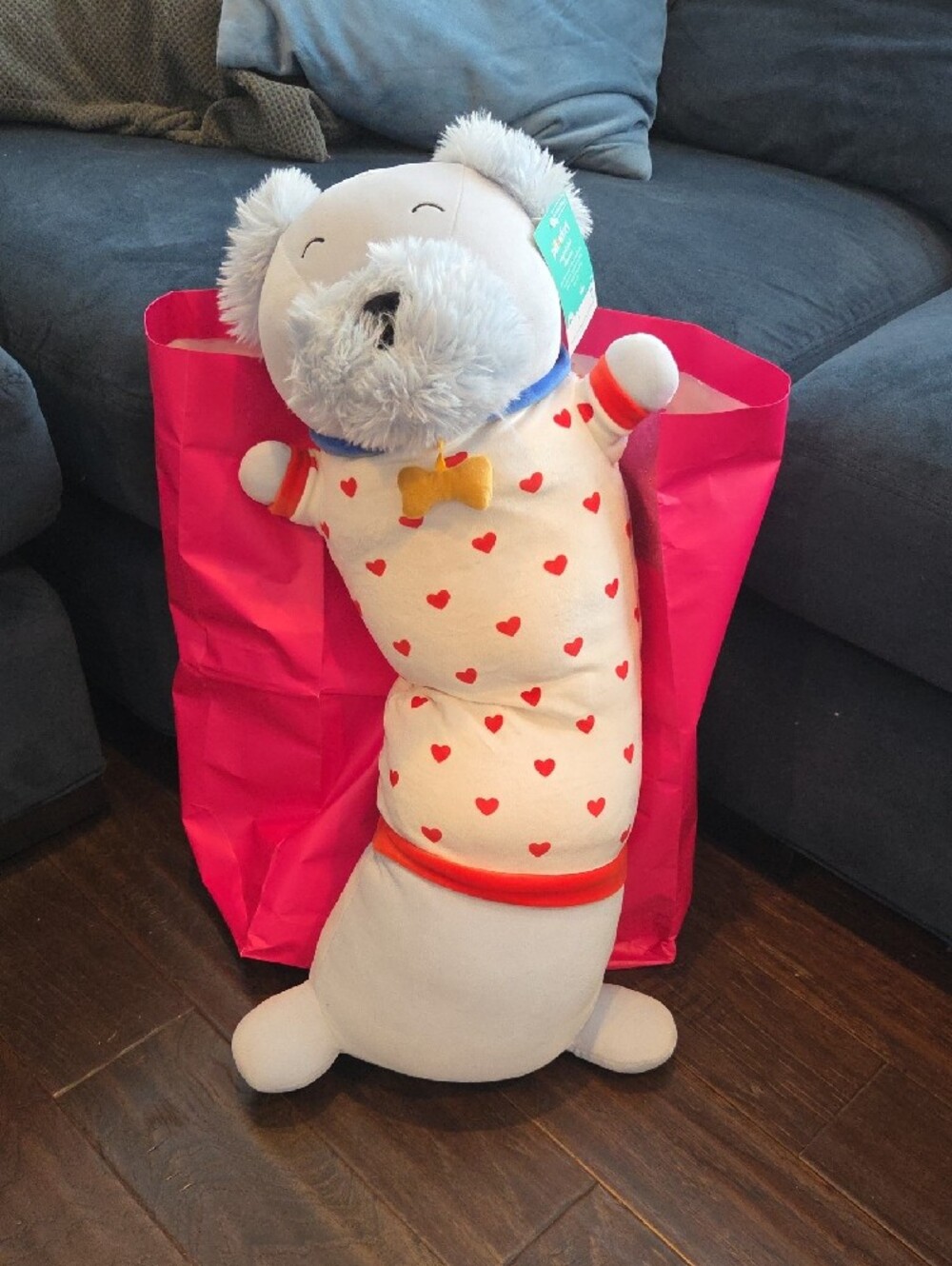 Pillowfort Weighted Plush Schnauzer